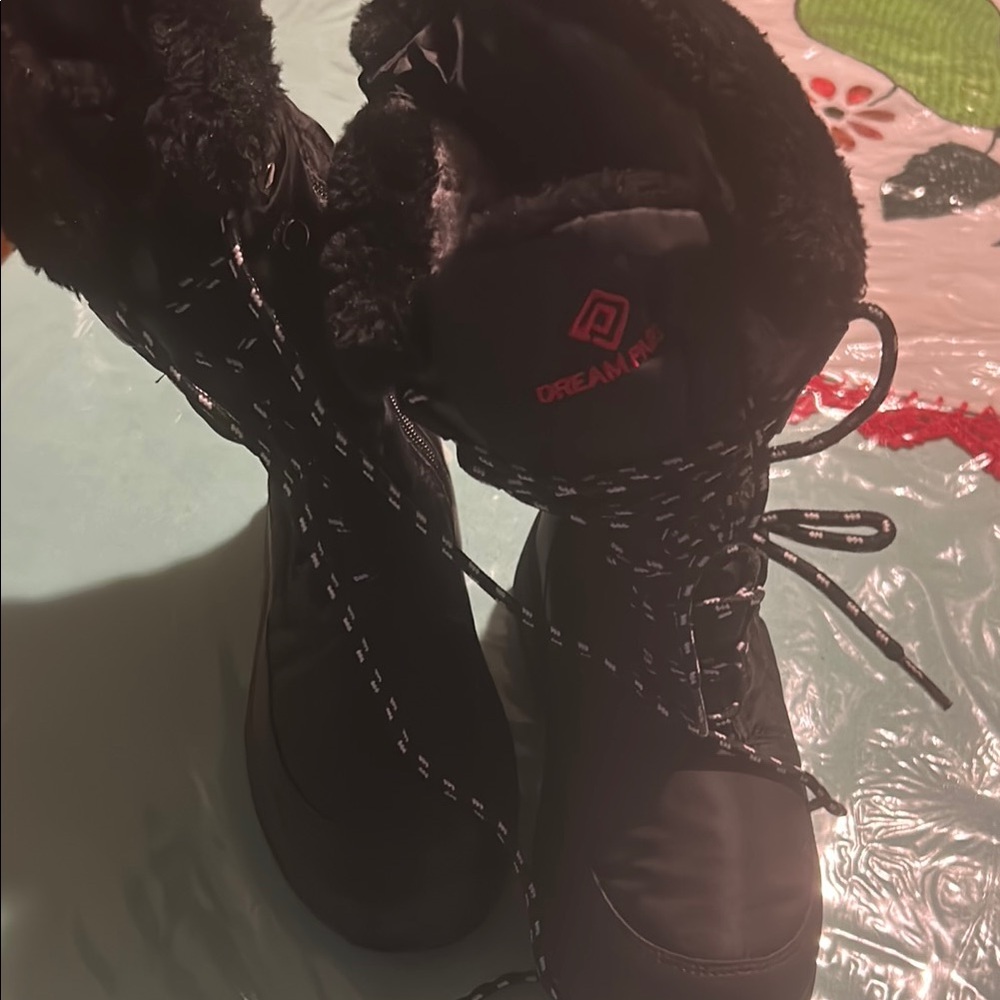 Dream Pairs Women's Black Winter Boots